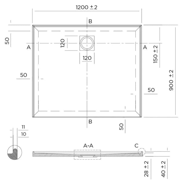 Profile Shower Bases [26-PR]