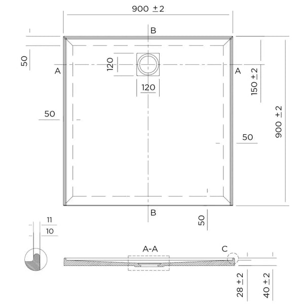 Profile Shower Bases [26-PR]