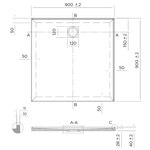 Profile Shower Bases [26-PR]