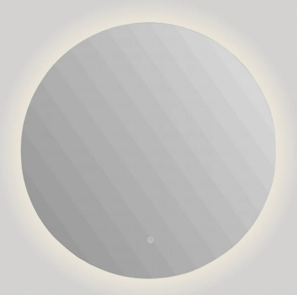 Round Frameless LED Mirror 800x800x6mm [25-LED-RO800]