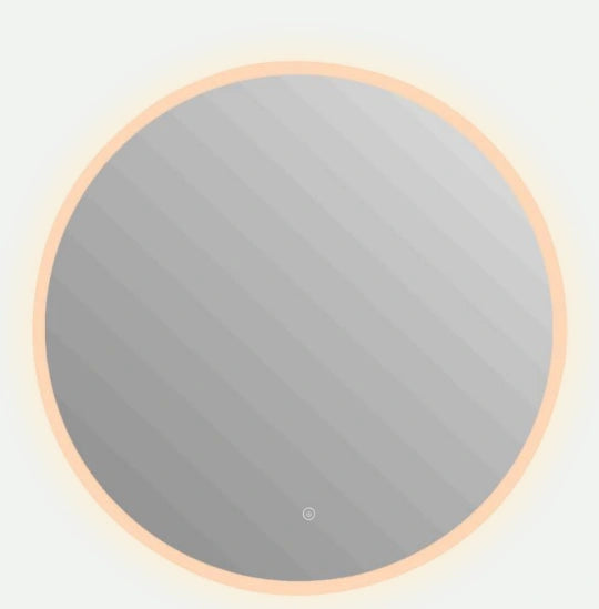 Round Frameless LED Mirror 800x800x6mm [25-LED-RO800]