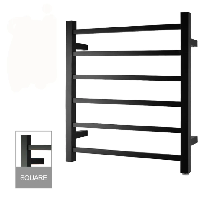 TSI Square Electric Heated Towel Rack 6 Bars – Maxten Bathrooms