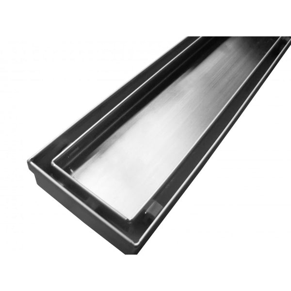 1200mm Tile Insert Shower Grate (80mm outlet) [16-DZ1200]