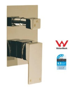 Square Shower/Bath Mixer with Diverter [15-SHW-DV100]