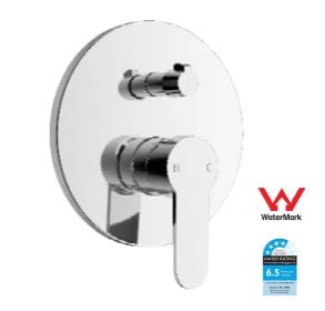 Round Shower/Bath Mixer with Diverter [15-SHW-DV300]