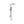 Square Shower Rail with Top Shower Head and Handheld Shower [15-SHW-ST701]