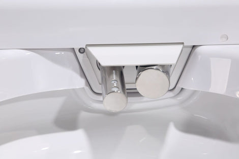 Lafeme Lucci 650mm Electric Smart Luxury Bidet Ceramic Toilet Suite White [11-ST17]