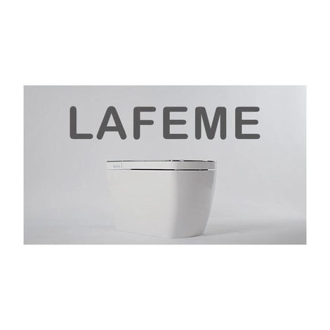 Lafeme Lucci 650mm Electric Smart Luxury Bidet Ceramic Toilet Suite White [11-ST17]