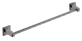 Square Single Towel Rail 600/900mm [15-STB-100-60]
