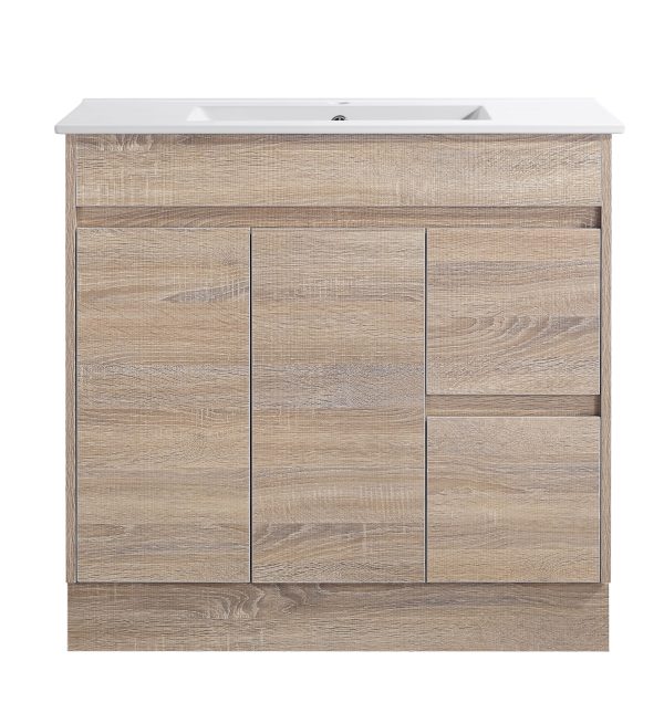 Tobi - Prime Oak Freestanding Vanity 600-1500mm [20-SY05-A1]