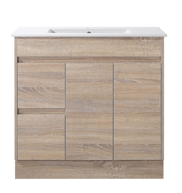 Tobi - Natural Timber Freestanding Vanity 600-1500mm [20-SY05-A8]