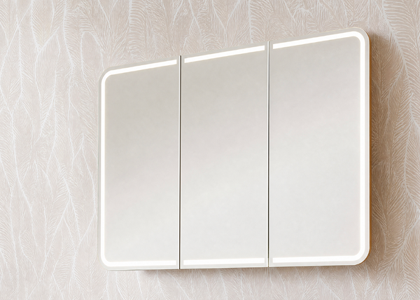 Austin - Rectangular LED Touchless Shaving Cabinet 900/1200/1500mm [20-LED-TSH / 20-2308]