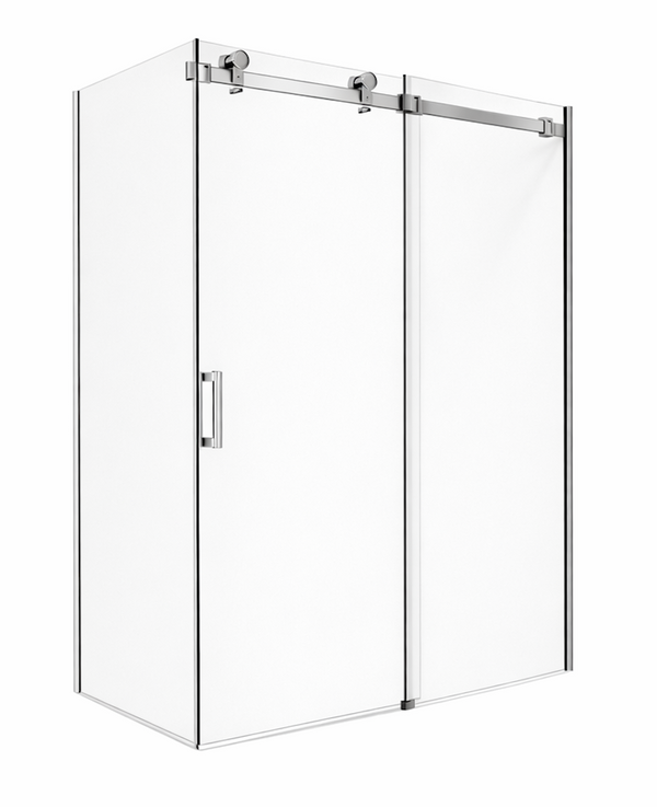 Fully Frameless Sliding Shower Screen - RETURN Panel 860/900mm [44-T10-S-R860/R900]
