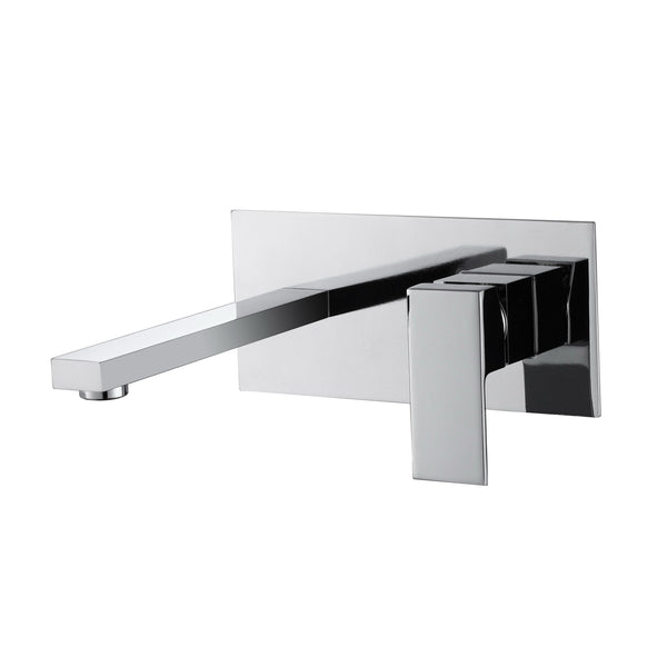 Square Wall Mixer with Spout [15-TAP-BH100]