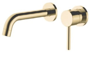 Round Wall Mixer and Spout Set [15-TAP-BH301]