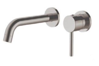 Round Wall Mixer and Spout Set [15-TAP-BH301]