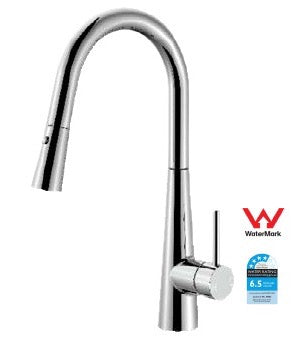 Round Pull Out Kitchen Mixer [15-TAP-KP302]