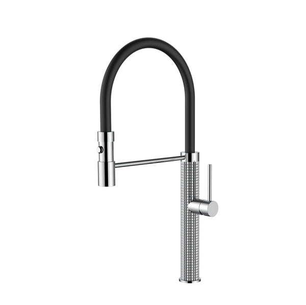 Round Pull Out Kitchen Mixer [15-TAP-KP304]