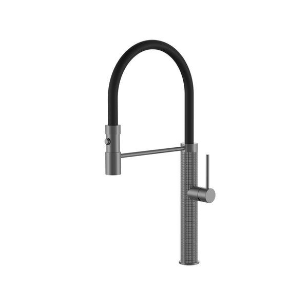 Round Pull Out Kitchen Mixer [15-TAP-KP304]