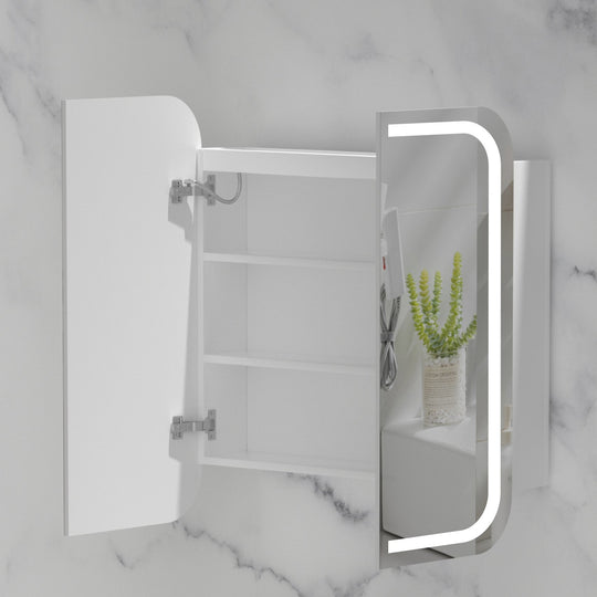 Carysil Grand - LED Rectangle Shaving Cabinet 750/900/1200mm [42-C-7580/9080/12080RS-L / 42-2230]