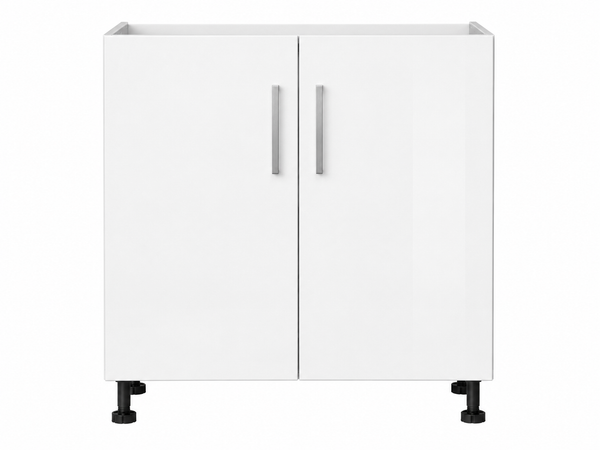 Two Door Base Cabinet 600-1000mm - Kitchen Cabinet (Flat Pack) [39-SK-F]