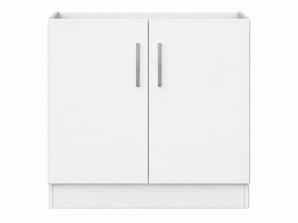 Two Door Base Cabinet 600-1000mm - Kitchen Cabinet (Flat Pack) [39-SK-F]