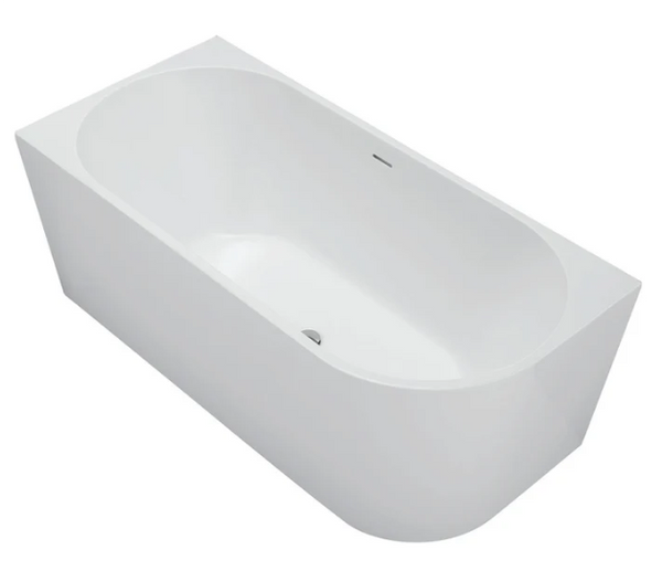 Corner 1500/1700mm With Overflow Freestanding Bathtub [15-WCBTO-01 / 15-2207]