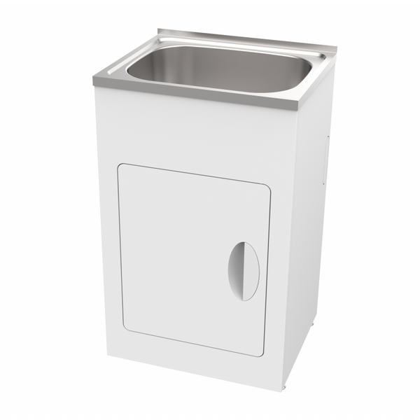 Laundry Trough - Stainless Steel Cabinet 555x455x870mm [16-YH235B]