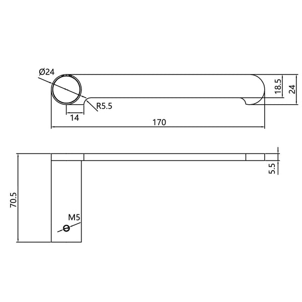 RUSHY - Toilet Paper Holder [42-6513.TR]