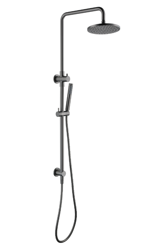 8'' Round Shower Station Top Water Inlet (Right Angle) [12-B-305]
