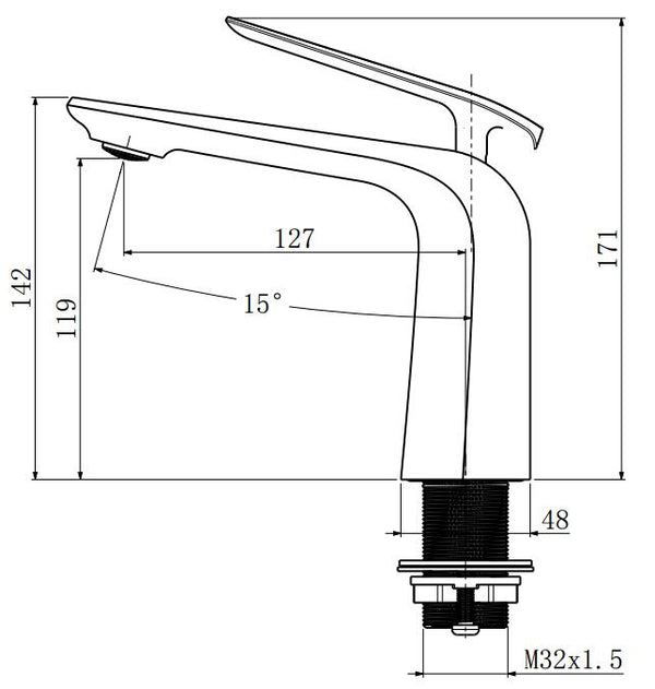 Norico Esperia - Basin Mixer [42-BT33.01]