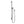 CADDENCE - Round Sliding Shower Rail without handheld Shower [42-2151.SH.N / 42-2259]