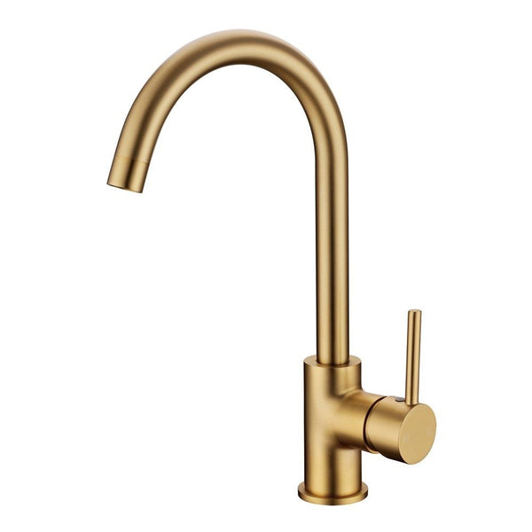 Round Chrome Standard Kitchen Sink Mixers Tap [42-1026.KM (KT26)]
