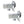 Laundry Square 1/4 Turn Washing Machine Stop Tap Pair [42-0017.WMT]