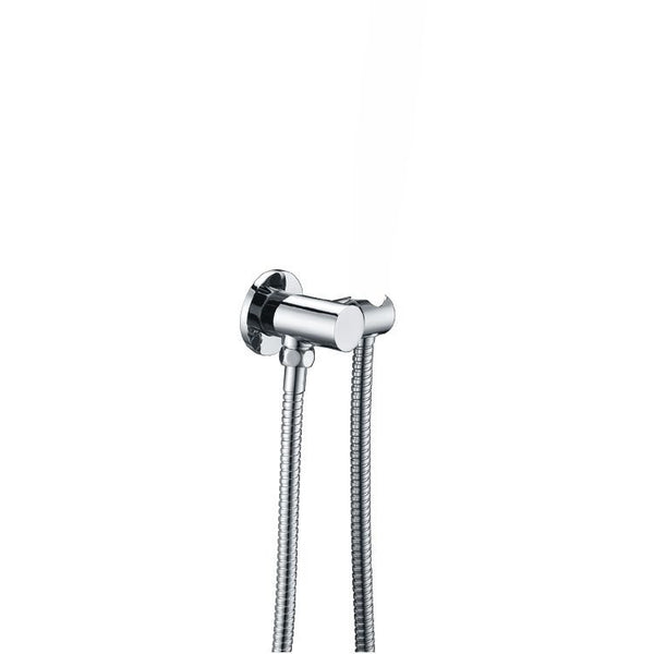 Round Shower Rail Only (Stainless Steel Hose) [42-2131.SH.N]