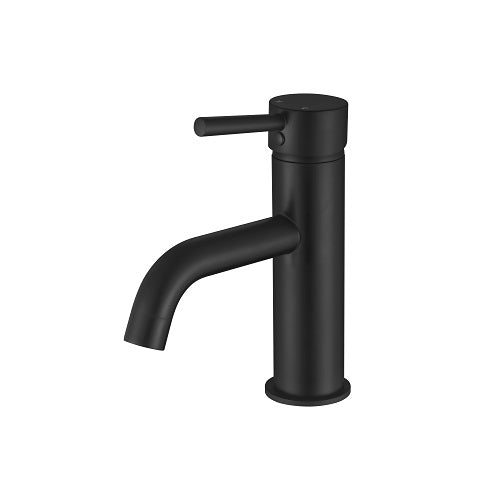 Round Under Basin Curved Spout Basn Mixer [12-70E]