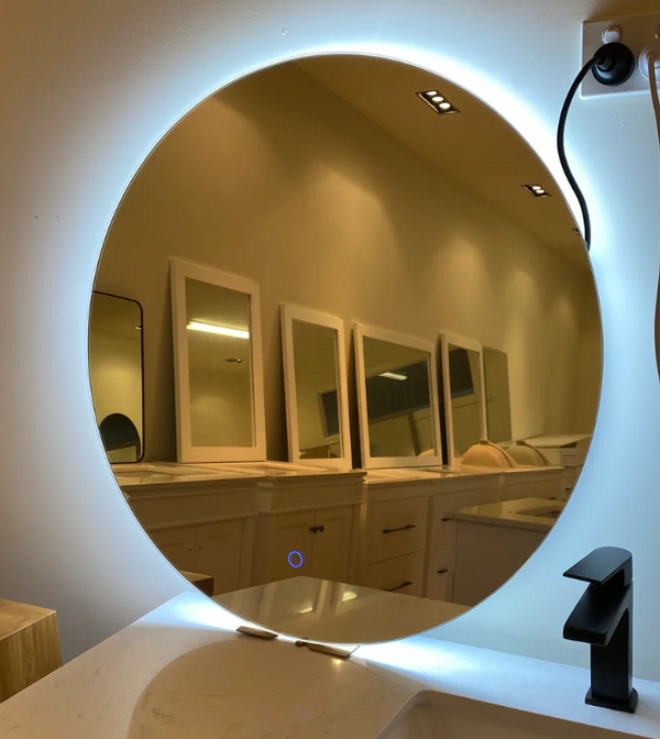 Angel - 700mm Round LED Mirror [13-L1A/B]