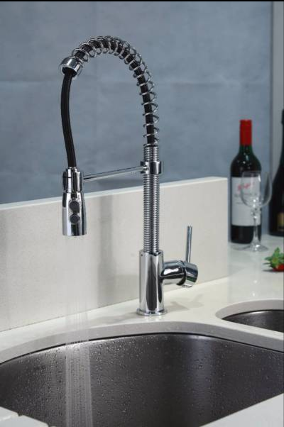 Round Kitchen Mixer Chrome [Cargo-KPT635A]