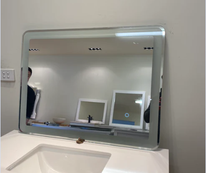 Emily - 900x700mm Rectangle LED Mirror [13-L2B]