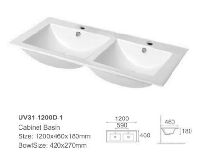 Tobi - Prime Oak Freestanding Vanity 600-1500mm [20-SY05-A1]