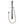 Square Sliding Shower Rail without handheld Shower (PVC Hose) [42-2149.SH+S8.HHS]
