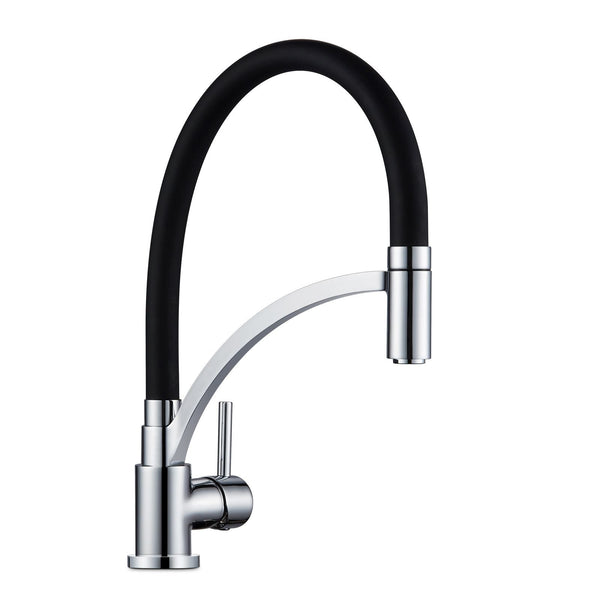 Pull Down Rubber Spout Kitchen Mixer [42-CH1039.KM]