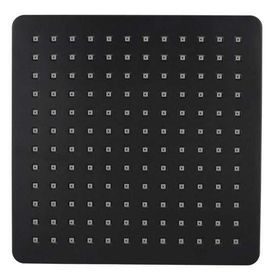 200mm Square Chrome Abs Rainfall Shower Head 10mm Thick [42-0115.SH]