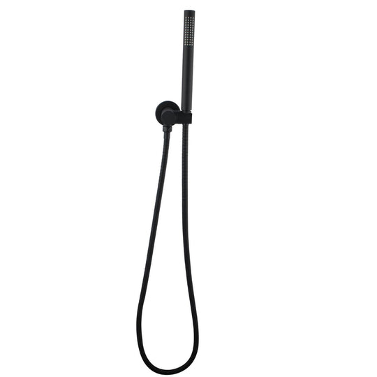 Round Shower Rail with Hanheld Shower (Stainless Steel Hose) [42-2131.SH]