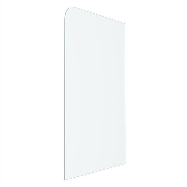 Purity Radius Fully Frameless Walk In Shower Panel [23-P-R-RAD]