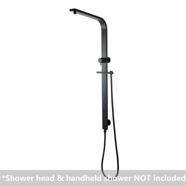 Square Shower Station without Shower Head and Handheld Shower(Wide Rail) [42-2150.SH.N / 42-1236]