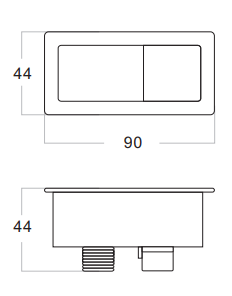 Elvera - Ambulant Rimless Flush Toilet Easy Height Toilet [19-KDK027R]
