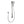 Square Sliding Shower Rail without handheld Shower (PVC Hose) [42-2149.SH+S8.HHS]