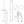 Square Sliding Shower Rail without handheld Shower (PVC Hose) [42-2149.SH+S8.HHS]