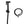 Round Brass Toilet Bidet Spray Kit with 1.2m PVC Hose [42-0011E.SH]